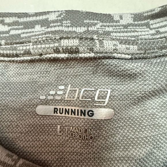 BCG Men's Short Sleeve Gray Patterned Tee - Picture 3 of 3